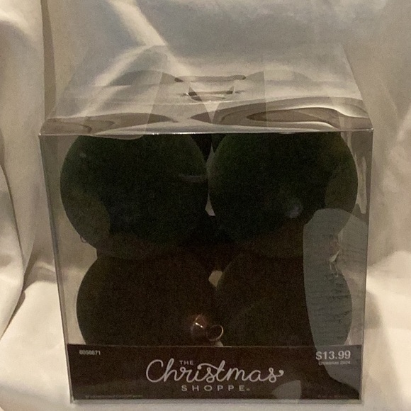 Last Few! Out of stock online! Viral Hobby Lobby Flocked Ornaments - Picture 2 of 4